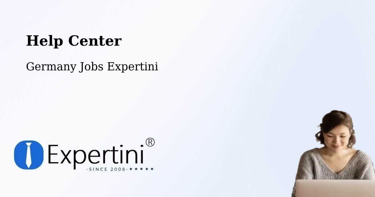 Help Center – Regen - Germany Jobs Expertini