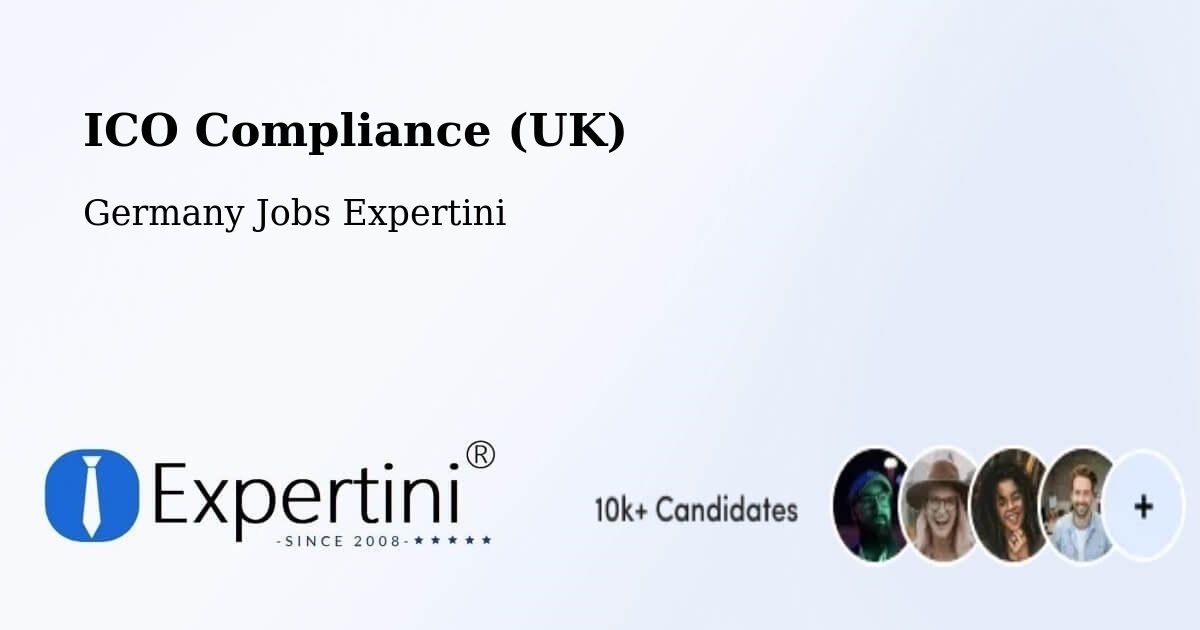 UK Data Protection & ICO Compliance – Regen - Germany Jobs Expertini