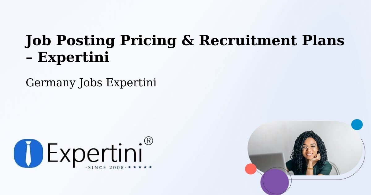 Job Posting Pricing & Recruitment Plans – Regen - Regen, Germany Jobs Expertini