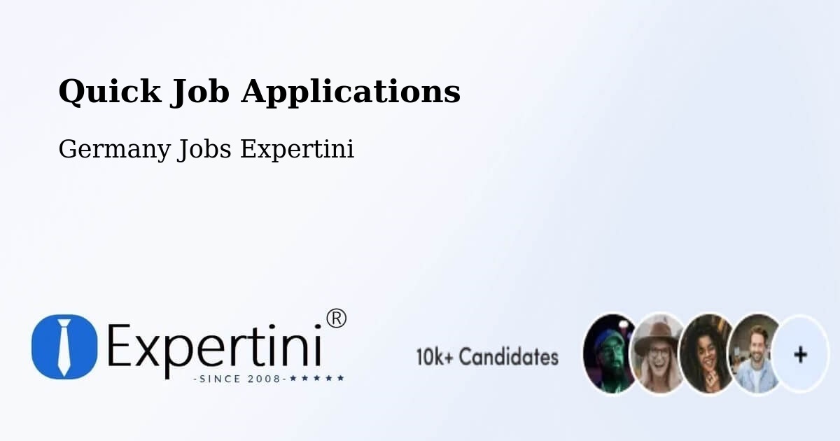 Quick Apply Feature – Regen - Germany Jobs Expertini