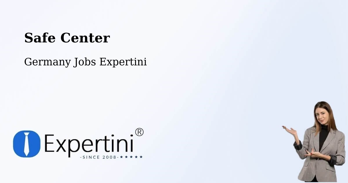 Safety Center – Regen - Germany Jobs Expertini