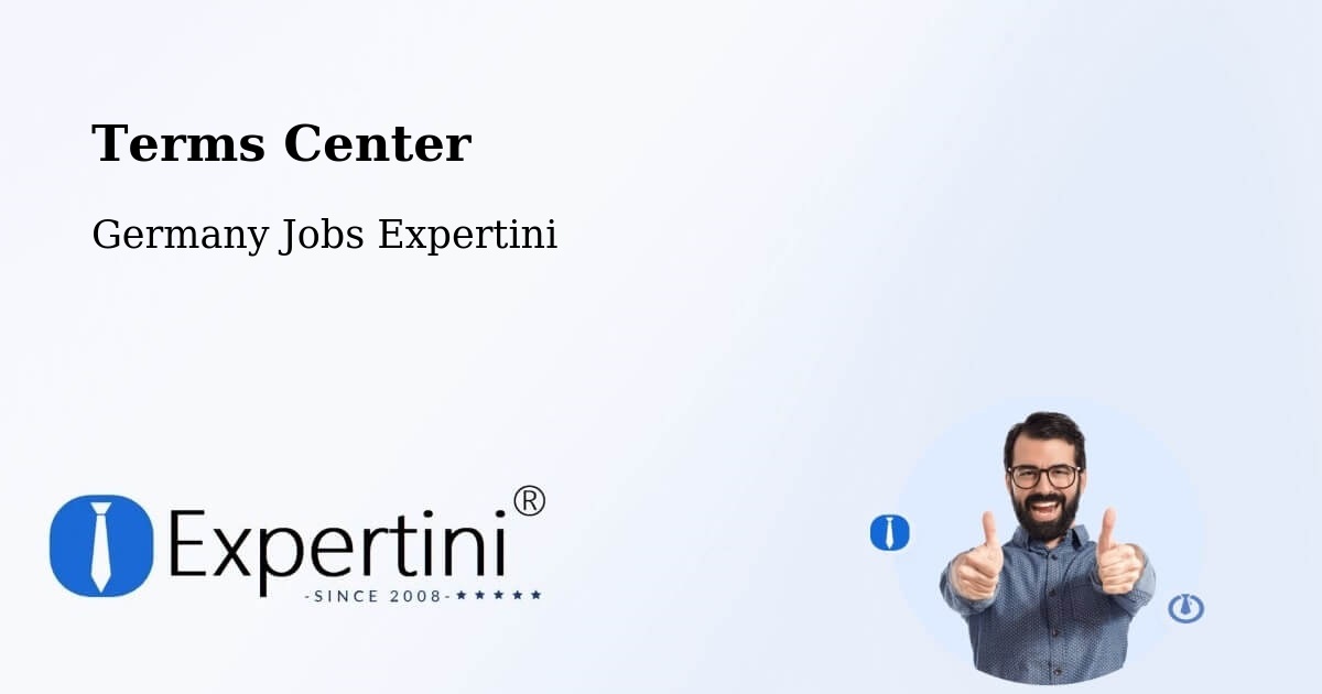 Terms of Service – Regen - Germany Jobs Expertini
